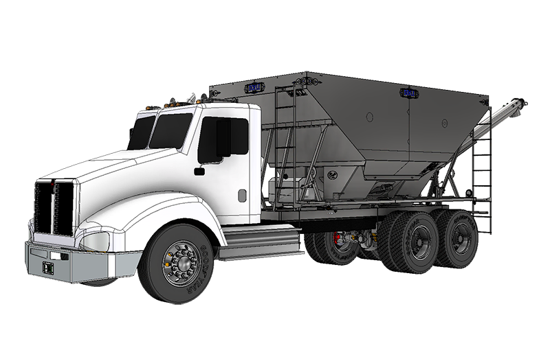 Doyle 16T rear discharge truck