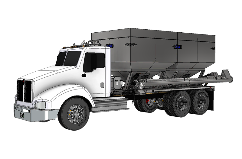 Doyle 16T side discharge truck
