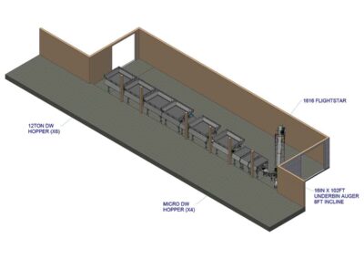 Doyle MFG Automated Blending system new fertilizer facility design layout