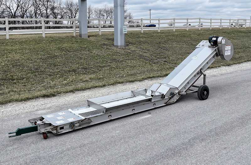 Doyle Equipment under car conveyor